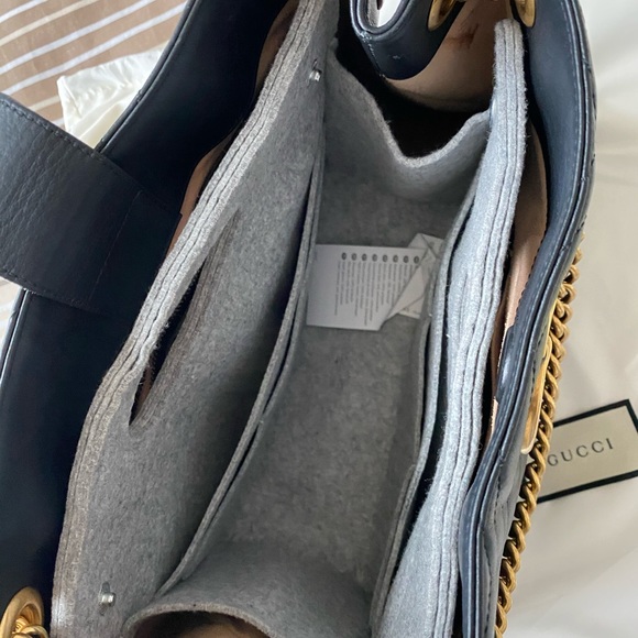 ❌❌Sold❌❌ GG MARMONT MATELASSE LEATHER SHOULDER BAG - Picture 12 of 12